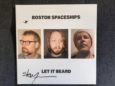 Boston Spaceships - SIGNED 2LP "Let it beard" Guided by Voices Dinosaur Jr Vinyl