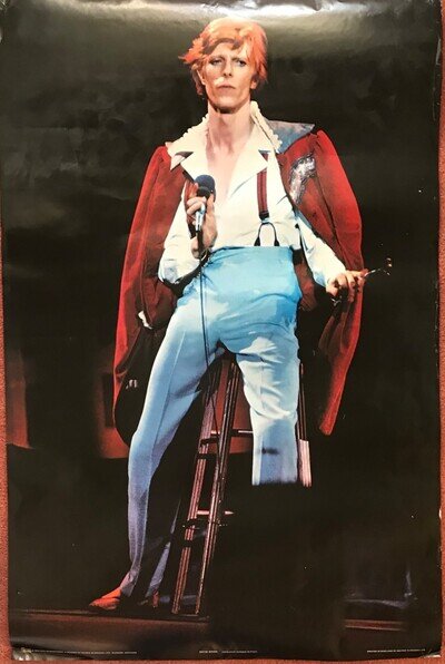 David Bowie Concert Poster No.88 P3031 93 x 61cm Scotland