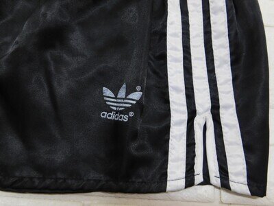 Adidas Nylon Sprinter Shiny Shorts Glanz Pants 167 Vintage 70'S D5