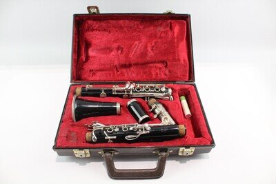 Clarinet Evette Vintage Untested Instrument W/ Hardcase