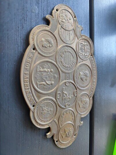 Blüthner emblem of Julius Blüthner pianofortefabrik 1876 Leipzig piano making
