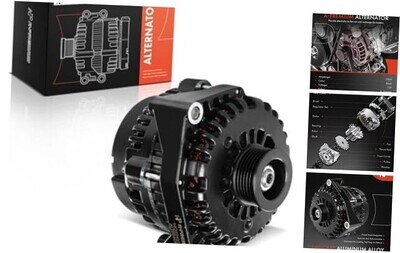 Alternator Compatible with - 1999-2006 - GM LS Truck AD244 Style, 4.3L 4.8L