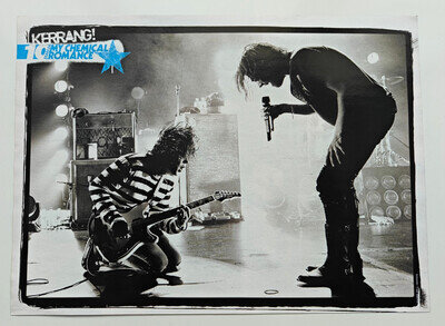 My Chemical Romance - Classic Kerrang Poster - Gerard Way, Frank Iero - RARE!
