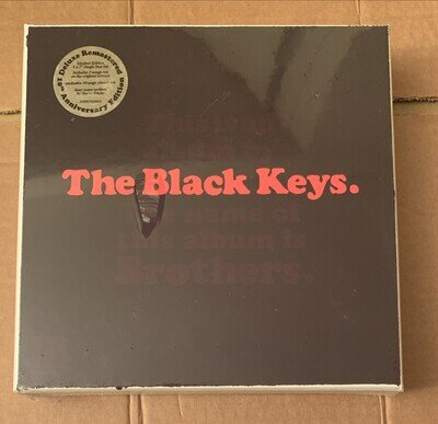 The Black Keys: Brothers 9x7" Vinyl Singles Box Set 10th Anniversary Edition