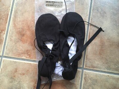 Bloch Dance Pumps Men’s Black Size 11.5 C