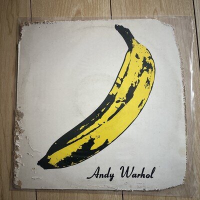 The Velvet Underground..Andy Warhol.. Rock VINYL ALBUM.