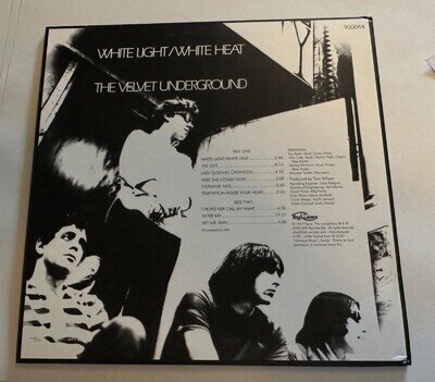 White Light/White Heat - The Velvet Underground RI Vinyl LP Here She Comes Now