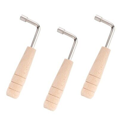 3 Pack L-Shaped Harp Tuning Wrench Lyre Tuning Tool Small Lyre Tuner Inner