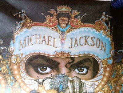 Original 90s Michael Jackson Dangerous Poster- Matt Full Colour 61x 86cm