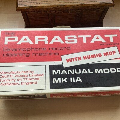 PARASTAT Gramophone Record Cleaning Machine Kit Model MK11A