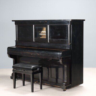 Automatic Upright Piano Kastner Autopiano Leipzig XX Century Original