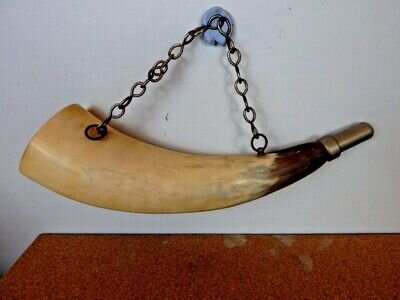 Antique French Hunting horn Modele Elkin depose , loud 25 cms