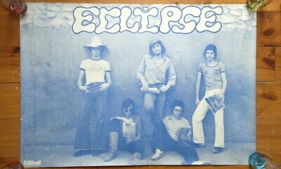 Vintage Eclipse Band poster. 1976