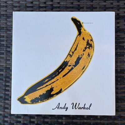 The Velvet Underground & Nico Vinyl LP (1966) Andy Warhol Verve Records 2016