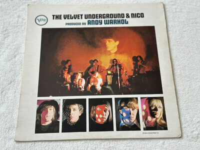 THE VELVET UNDERGROUND & NICO - RARE UK STEREO LP (1967) SVLP9184 A2/B2 VG/VG