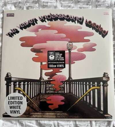 THE VELVET UNDERGROUND - Loaded - HMV exclusive WHITE vinyl LP - NEW/SEALED