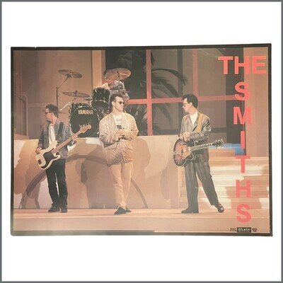 The Smiths Sanremo 1987 Merchandising Poster (Italy)