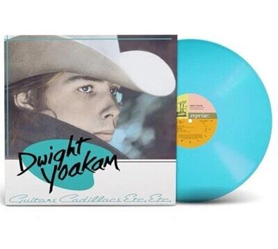 Dwight Yoakam - Guitars, Cadillacs - NEW BLUE VINYL LP. SEALED COUNTRY ALBUM