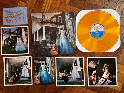 Loretta Lynn Van Lear Rose GOLD Vinyl LP DVD Photos Postcard Jack White ThirdMan