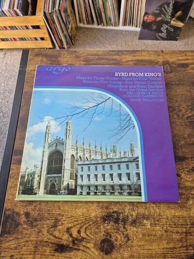 Byrd From Kings - The Kings College Choir Cambridge - 2LP - Stereo - NM -