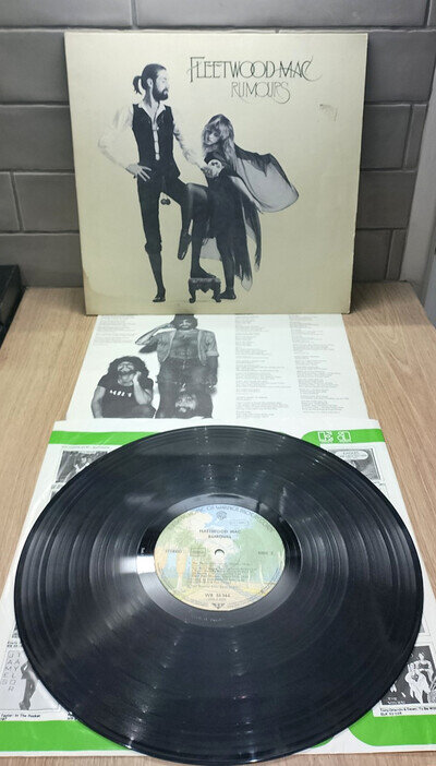 Vinyl LP Fleetwood Mac – Rumours 1977 NM/VG+ 1st German pressing w/ lyric inlay
