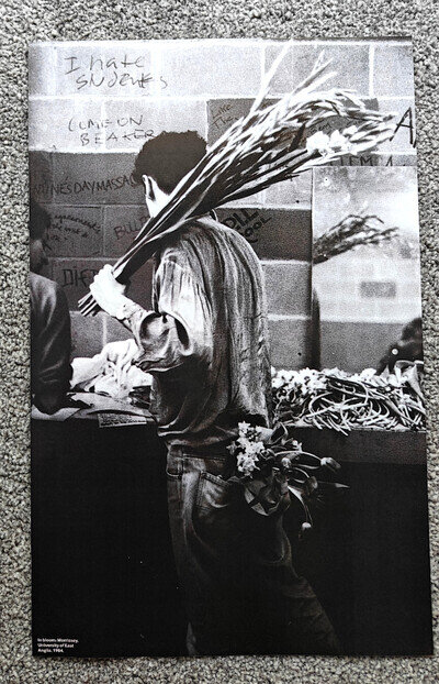 Morrissey / The Smiths - Magazine Picture / Mini-Poster - Norwich UEA 1984 RARE