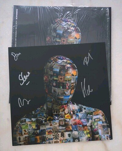 EMBRACE HOW TO BE A PERSON LIKE OTHER PEOPLE - Splatter VINYL LP SIGNED - Ex/Ex