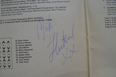 Fleetwood Mac etc. How Blue Can We Get? Ex+ SIGNED by Mick Fleetwood!