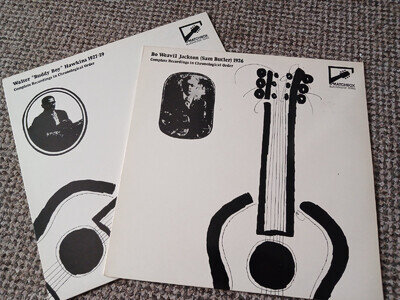 Bundle 12" vinyl 1920s blues: Walter "Buddy Boy" Hawkins / Bo Weavil Jackson