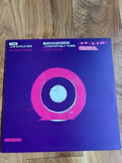 Hotel Pelirocco Scissor Sisters 12" Vinyl Promo Jon Carter mix comfortably numb