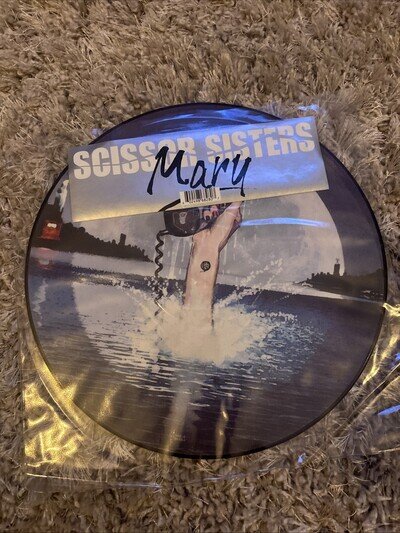 Scissor Sisters - Mary / Laura remix - 12" Vinyl Picture Disc VG