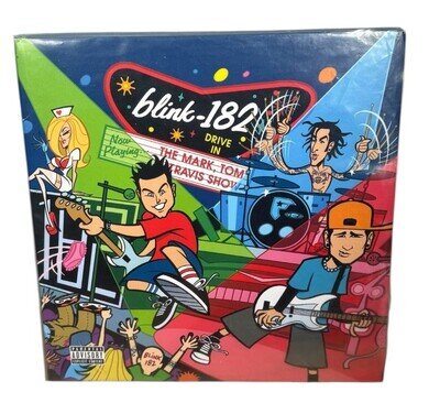 Blink 182 - Live Mark Tom Travis Show Vinyl 2xLP Hot Topic Colored