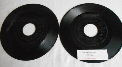 Embrace NM 1990s 2 X 7" Jukebox Promos My Weakness / Come Back to what you Know