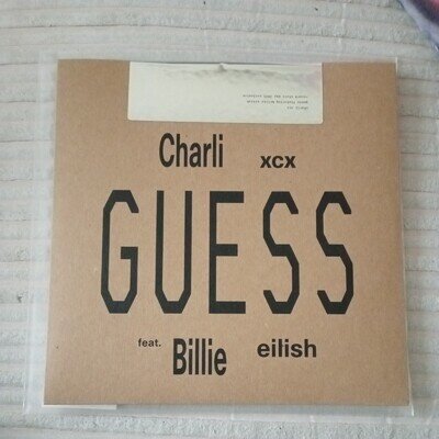 Charli XCX - Guess 7” vinyl feat Billie Eilish Record Store Day 2025 RSD 2025