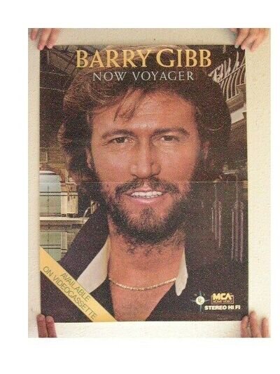 Barry Gibb Poster Old Voyager BeeGees The Bee Gees