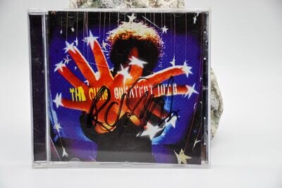 The Cure Robert Smith autograph signed Greatest Hits 2001