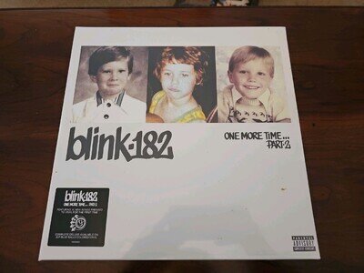 BLINK 182 LP x 2 One More Time…Part-2 BLUE BALLS COLOURED Double VINYL IN STOCK