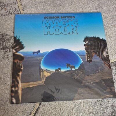 Scissor Sisters Magic Hour Blue Vinyl LP. New Sealed.