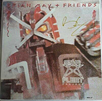 Brian May Autograph Signed Vinyl