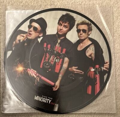 Green Day Holiday / Minority Picture Disc Vinyl 7" Single Mint/New