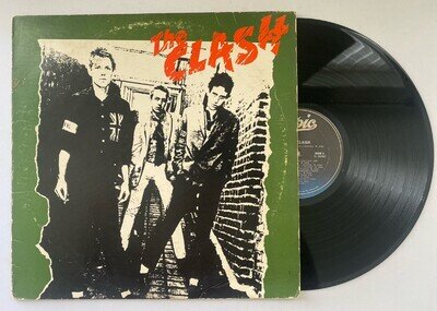 The Clash - The Clash Vinyl LP Record 36060 Epic U.S Pressing 1979 G+ / Vg