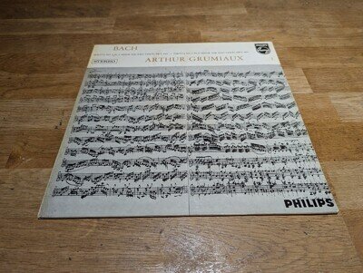 SAL 3473 Arthur Grumiaux Bach Sonata Partita no. 2 Philips Stereo LP