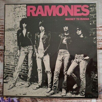 The Ramones - Rocket To Russia Vinyl LP 1977 First Press Sire 9103 255 VG+/VG+