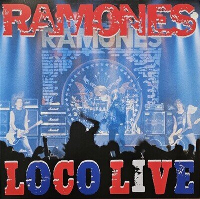 THE RAMONES LOCO LIVE LP, RECORD STORE DAY, COLOURED VINYLS.