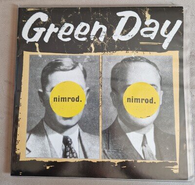 Green Day Nimrod 20th anniversary yellow vinyl edition 2017