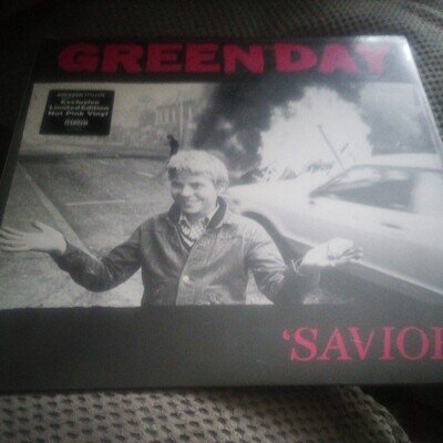 Green Day Saviours lp hot pink vinyl lp sealed