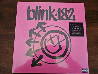 Blink-182 - One More Time - Indie Exclusive Coke Bottle Clear Vinyl 12" LP NEW