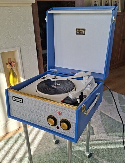 Fab DANSETTE TEMPO RECORD PLAYER Fully Refurbished. Free P&P