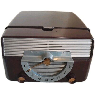 Zenith Cobra Matic Bakerlite 1950s Record Player , Untested.