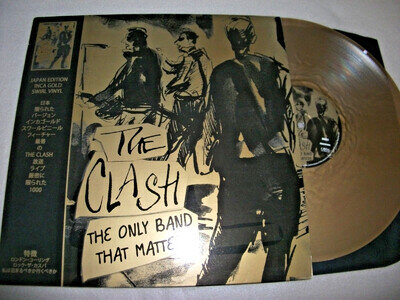 THE CLASH THE ONLY BAND THAT MATTERS Japan Edition 1979-1983 LIVE NR MINT